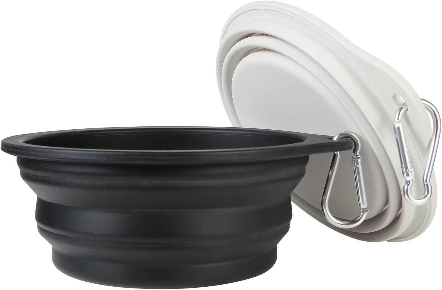 2-Pack Collapsible Dog Bowls – BPA-Free Silicone Travel Set (600ml)