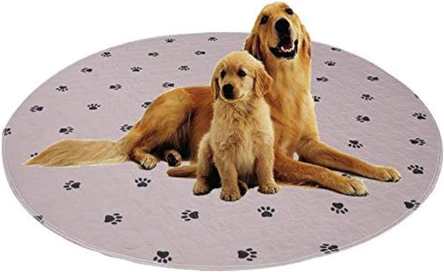 Washable Puppy Pads - Reusable, Super Absorbing, Waterproof, Large Dog Pee Pad for Dog Bed Mat