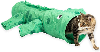 Magic Mewnicorn 5-in-1 Cat Tunnel Toy – Crinkle, Chase & Hide Fun