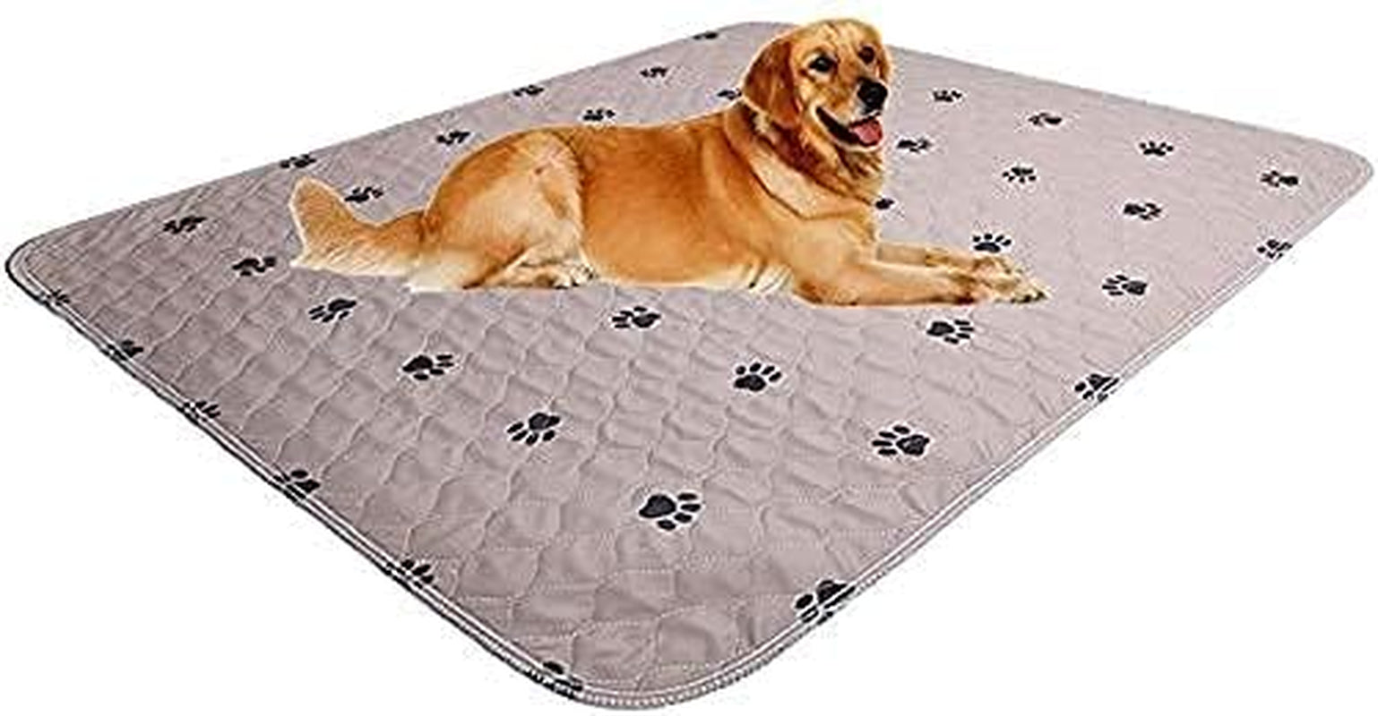 Washable Puppy Pads - Reusable, Super Absorbing, Waterproof, Large Dog Pee Pad for Dog Bed Mat