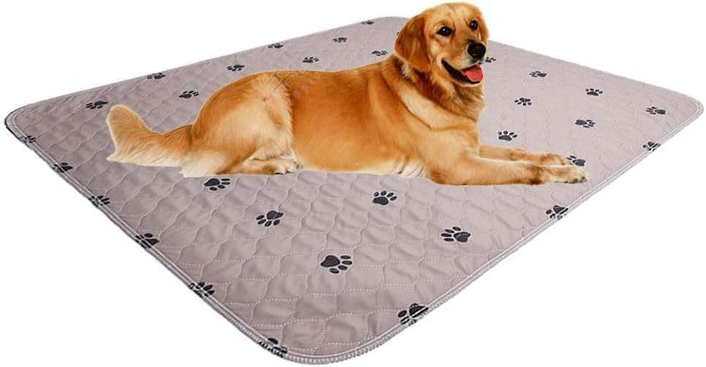 Washable Puppy Pads - Reusable, Super Absorbing, Waterproof, Large Dog Pee Pad for Dog Bed Mat